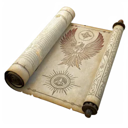 Scroll: Angelic Pattern