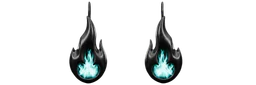 Earrings Spectral Fire