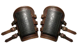 Bracer with Engraved Plates