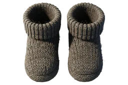 Husté vlněné ponožky