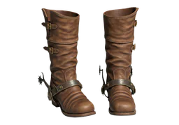 Boots Rider with Spurs