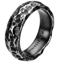 Anillo de hierro negro