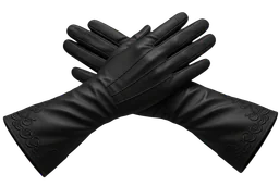 Ceremonial чёрные Gloves