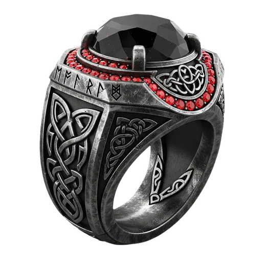 Anillo del guerrero de acero