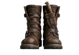Boots with Hidden Knife